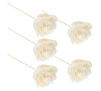 Garneck 5pcs Essential Oil Diffuser Sticks Natural Rattan Wavy Diffusers Aroma for Home Flower Rattan Sticks for Aromatherapy Random Style