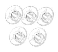 Garneck 5pcs Guitar Footswitch Topper Plastic Guitar Foot Nail Cap Footswitch Topper Cap for Music Instrument Part Replacement Tool