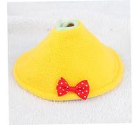 Garneck 5PCS Pet Bird Neckerchief Cloaks Pecking Protective Collars for Parrots Parakeets Cockatiels Breathable Neck Rings with Lovely Design in Random Colors