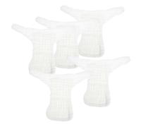 Garneck 5pcs Reusable Cloth Diapers for Newborns, Soft Cotton Washable Nappy Pants, Size S 0-3 Months, Breathable Diaper Covers for Boys