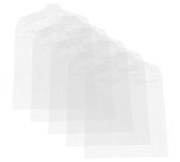 Garneck 5pcs Transparent Garment Cover Bags Clear Clothes Rack Protective Dust Covers Lightweight Shoulder Suit Coat Storage Bags for Travel and Home Use