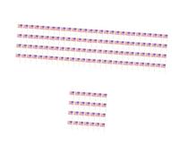 Garneck 5sets Independence Day American Flag Cake Decorations Festive Cupcake Toppers Multi-Function Decor for Party 200pcs*5
