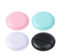 Garneck 6-Piece Travel Pill Organizer Set Portable Round Medication Storage Container Waterproof and Sealed Design Random Color for Outdoor Use and Daily Medication Management