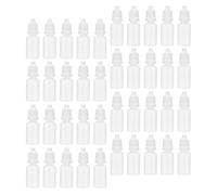 Garneck 60pcs 10ml Pe Liquid Dropper Bottles for Dispensing and Storing Liquids, Refillable Empty Eye Dropper Bottles Suitable for Travel and Can be Held in Purse