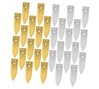Garneck 60pcs Zinc and Copper Anode Fruit Battery Experiment Supplies for DIY Electricity Learning Science Education Kit