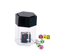 Garneck 6pcs Bursting Dice Gimmick Props for Adults Fun Educational for Parties Easy to Use Shaking Dice for Super Visual Effects Group Play