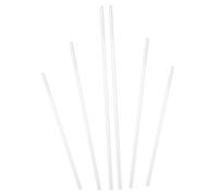Garneck 6pcs Glass Stirring Rods with Round Ends Laboratory Borosilicate Glass Sticks Chemical Resistant Stir Sticks for Scientific Research and Biochemical Experiments