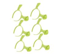 Garneck 6pcs Halloween Monster Headbands Soft Lightweight Cartoon Ears Hair Hoop Cosplay Costume Accessory for Adults Party Holiday Celebration