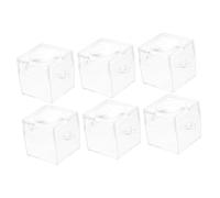 Garneck 6pcs Insect Observation Box Set Magnifying Viewer Containers Portable Bug Collecting Jars Educational Science Exploration Kit for