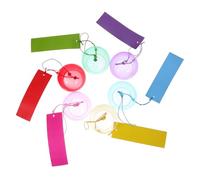 Garneck 6pcs Japanese Wind Chimes Colored Glass Bells for Patio Garden Balcony Hanging Decor with Edo Style Artistic Design and Calming Harmonious Tones