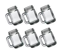 Garneck 6pcs Mini Beer Cups Creative Rooster Shaped Cocktail Glasses Smooth Surface Bar Glassware for Home Party