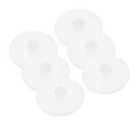 Garneck 6Pcs Silicone Seal Plugs for Lunch Box Lid Valves Flexible Food Grade Seal Stoppers Easy Install and Remove Leak Resistant Food Container Accessories for Travel and Daily Use