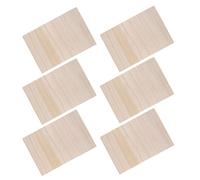 Garneck 6pcs Taekwondo Breaking Boards Wooden Strength Building Martial Arts Training Equipment Simple Design Aesthetically Pleasing Appearance Suitable for Home and Martial Arts Training