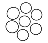 Garneck 7Pcs Singing Bowl Rubber Rings Durable Cushion for Buddhist Instruments for Meditation Sound Therapy Lightweight and Portable Music Accessories