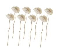Garneck 8pcs Aromatherapy Rattan Sticks Flower Shape Diffuser Sticks for Essential Oils Natural Fragrance Release for Home Decor and Relaxation for Diffuser Bottles and Creating Relaxing