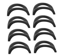 Garneck 8pcs Black Resin Ocarina Stands Bracket Set Musical Instrument Accessories Holder Suitable for Desktop Storage and Display