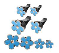 Garneck 8pcs Daisy Flower Car Vent Clips Fit Car Fragrance Diffuser Air Conditioner Outlet Decor Accessories for Women Stylish Compact Design