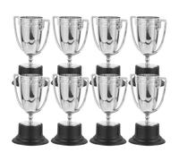 Garneck 8pcs Mini Trophies for Boy Girl Gold Award Trophy Cups for School Competitions Party Games and Home Decor and Rewards