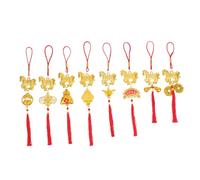 Garneck 8pcs Spring Festival Hanging Pendants Horse Year Year Accessories for Home Office Decoration Lightweight Elegant Design for Celebrating Housewarming Events