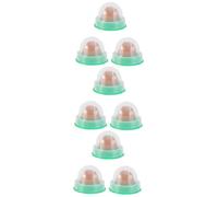 Garneck 9 PCS Cat Catnip Lollipop Treats Natural Edible Vitamin Pudding Snacks for Cats Kittens Promotes Tongue Movement Digestion Safe Fun Candy Random Flavor