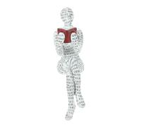 Garneck Abstract Resin Reader Statue for Bookshelf Elegant Women Figurine Home Decor Ornament Easy to Place Living Sculpture Symbolizing Wisdom and Art Appreciation