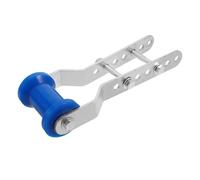 Garneck Adjustable Boat Trailer Keel Support Roller with Steel and Rubber Bracket Mounts, Sealed Bearing Design for Stable Hull Support and Daily Marine Vessel Transport at Waterfront