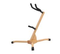 Garneck Alto Sax Stand Saxophone Holder Soprano Recorder Stand for Musicians Bands Beechwood Construction