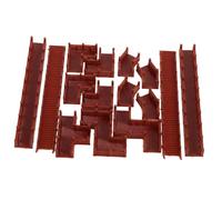 Garneck Ancient Architecture Model with Extended Stairs Plastic Accessory for Micro Landscape Fish Tank Terrarium Decoration for DIY Enthusiasts and Collectors Craftsmanship with