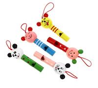 Garneck Animal Whistle Toys 10Pcs Set Kids Whistles for Children 7-10 Years Educational Sound Toys Musical Instruments for Outdoor Play