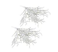 Garneck Artificial Snow Pine Decor Bouquets of Faux Pine for Home Wedding Party Decoration Artificial Plant Adornment Vivid Details