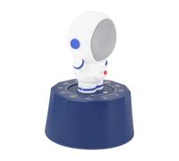 Garneck Astronaut Shaped Mechanical Countdown Timer for, Blue Plastic Study Time Reminder and Learning Tool, Small Timer Device for Student Self-Discipline and Time Management