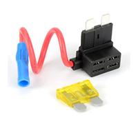 Garneck Atc Fuse Tap Add A Circuit Medium Fuse Holder for Automotive Power Outlet Expansion and Non Destructive