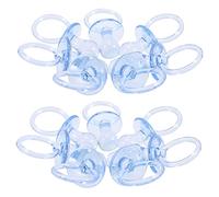 Garneck Baby Shower Party Favors 20pcs Plastic Mini Pacifier Charms Unique Decorations for Baby Shower
