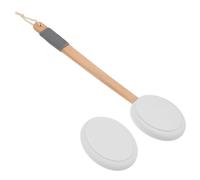 Garneck Back Lotion Applicator Brush with Long Handle for Hard-to-Reach Areas, Body Moisturizer Brush with Replacement Head, Self-Tan and Cream Application Tool for Back and Feet
