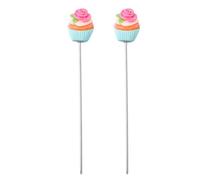 Garneck Baking Tool for Easy Use with Anti-Slip Grip Cake Tester Needles 2pcs Stainless Steel for Cake and Bread Testing in Home Baking
