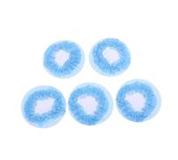 Garneck Ballet Hair Bun Nets 5pcs Blue Invisible Mesh Set for Women and Girls Dancing Accessories