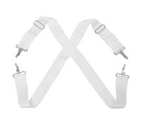 Garneck Bass Drum Belt Adjustable Double Shoulder Nylon Strap with Easy On/off Design for Military Drum Marching Band 33.27in Length