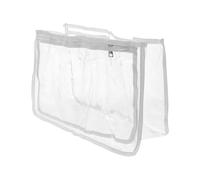 Garneck Beach Bag Liner with Divider Portable PVC Travel Bag for Organizing Makeup Beach Essentials Capacity Storage Tote for Women Lightweight Design for Outdoor Fun