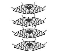 Garneck Bicycle for 2pcs Rear-wheel Guardrail Protective Net Electric Bike