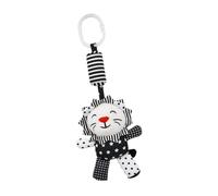 Garneck Black and White Crib Pendant Rattle Early Education Stroller Hanging for Visual Stimulation and Hearing Development Interesting Plaything for Newborns