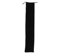 Garneck Black Thickened Lint Wind Instrument Bag for Harmonica and Recorder with Drawstring Closure, Accessory Storage Pouch for Musicians Suitable for Travel and Home Organization