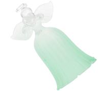 Garneck Blessing Angel Wind Chime Hanging Decoration with Soothing Bell Sound for Home and Garden Creative Glass Pendant Ornament for Peaceful Atmosphere and Visitor Greeting Random Color