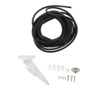 Garneck Boat Speedometer Marine Hydraulic Speed Pickup Accessory White Abs