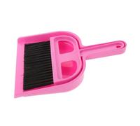 Garneck Box Climbing Broom for Hamster Cage Mini Dustpan and Broom Portable Cleaning Tool for Small Pets