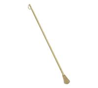 Garneck Brass Bird Poop Cleaning Tool for Small Animals and Birds Golden Cage Cleaner with Comprehensive Cleaning Assistance Sturdy Material for Easy Fecal Residue Removal