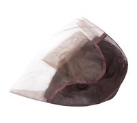 Garneck Breathable Mesh Wig Cap Adjustable Lace Front Lightweight Ultra-Thin Material for Natural Hair Arrangement Suitable for Women and Wig Makers