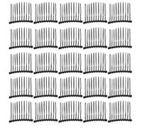 Garneck Bridal Hair Combs with Secure Hold 50pcs with 10 Teeth Metal Wire Side Combs Bride Wedding Hair Accessories, Elegant Crownlike Design for Women for Weddings and Parties