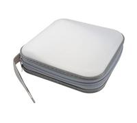 Garneck Capacity Hard Shell CD Storage Case Plastic Disc Organizer Pouch for Car Travel Home Portable Lightweight DVD Holder with Dual Sided Sleeves Preventing Scratches