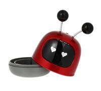 Garneck Car Aromatherapy Diffuser Robot Ornament with Heart Shape Car Perfume Air Freshener Decor for Automotive Interior