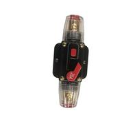 Garneck Car Circuit Breaker Reset Fuse Holder Inline Protection Device for Audio Video Systems with Manual Push Button Kill Switch Suitable for Bike and Automotive Use
